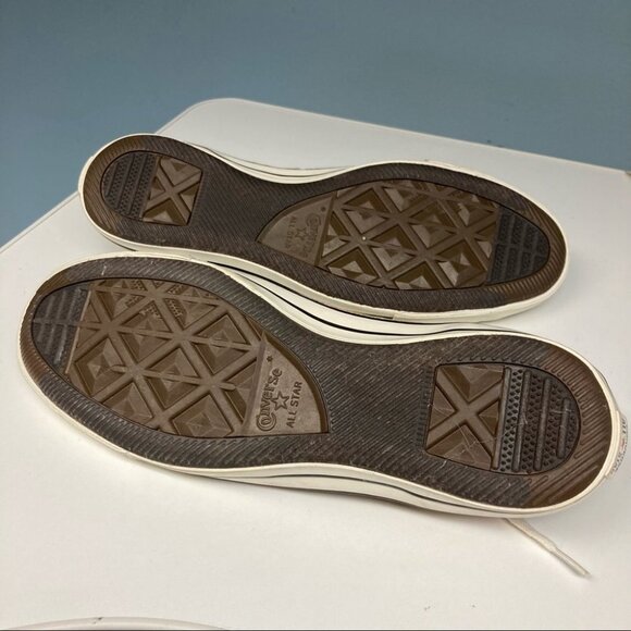 CONVERSE  MISSONI Collab Sz 10 All-Star Low Top Lace Up Unicorn Rainbow Sneakers - Picture 10 of 12